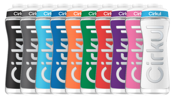 22oz. Grip Squeeze Plastic Bottle & Sport Lid Z8