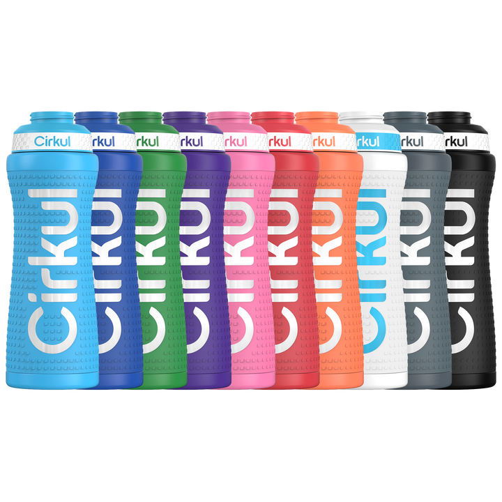 22oz. Grip Stainless Steel Bottle & Sport Lid R2